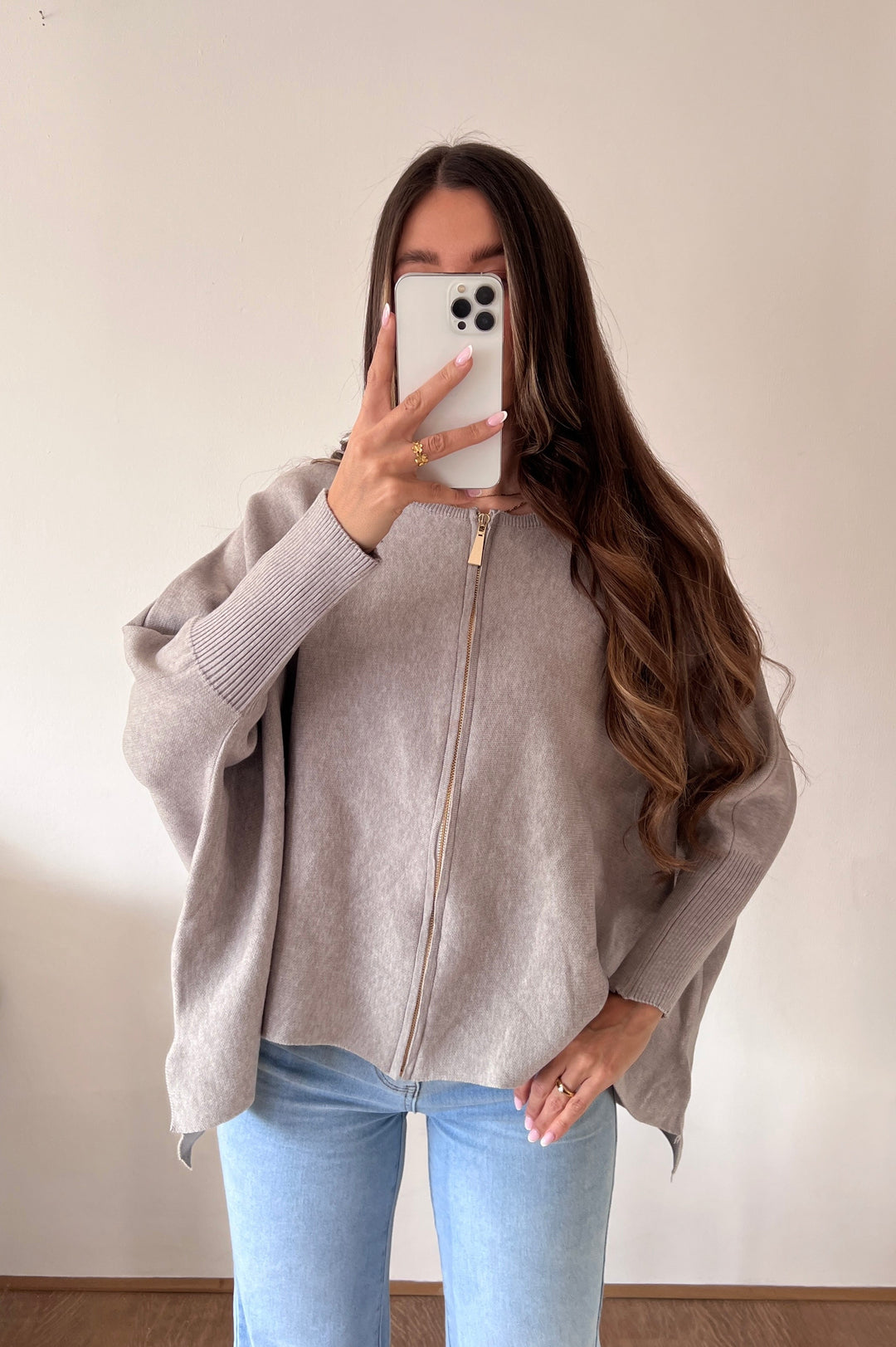 LANGARM STRICKJACKE IDA - versch. Farben