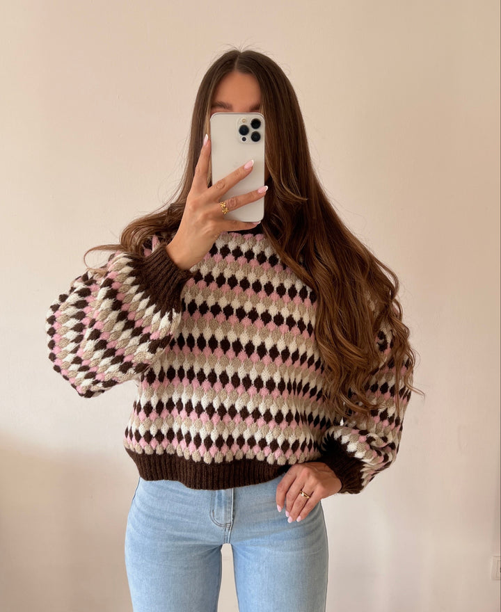 STRICKPULLOVER MULTI BEN - versch. Farben