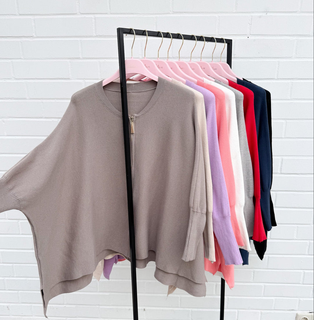 LANGARM STRICKJACKE IDA - versch. Farben