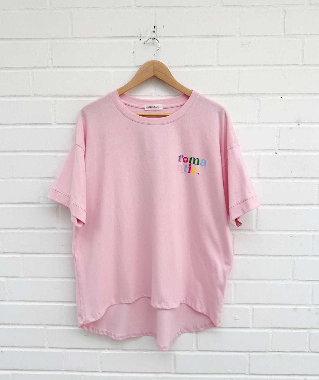 T-SHIRT ROMANTIC - versch. Farben