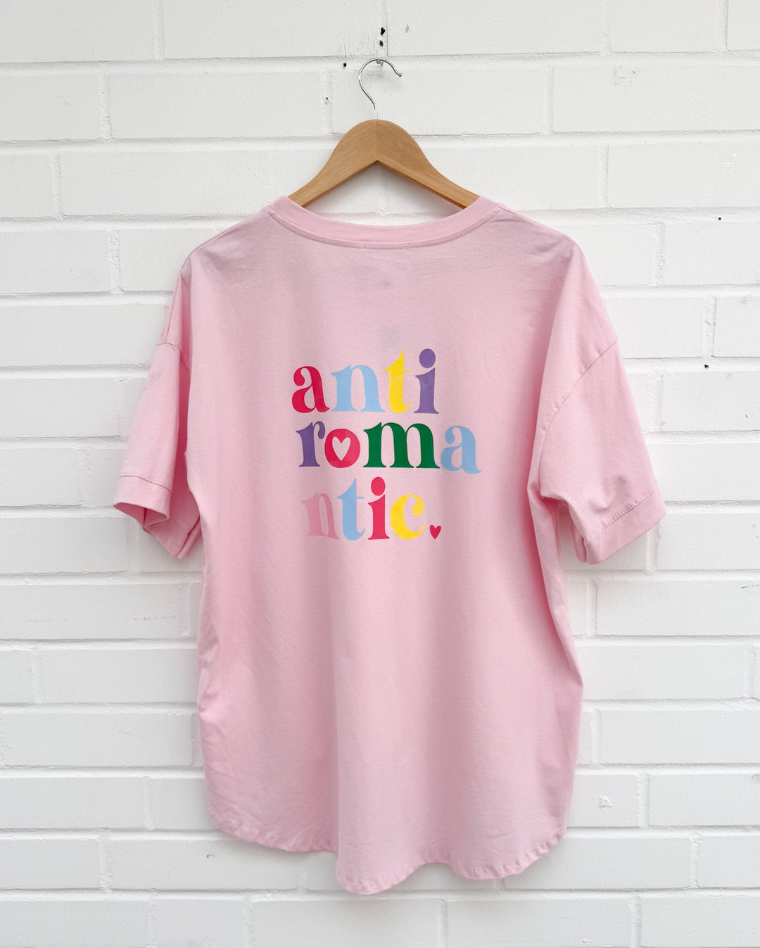 T-SHIRT ROMANTIC - versch. Farben