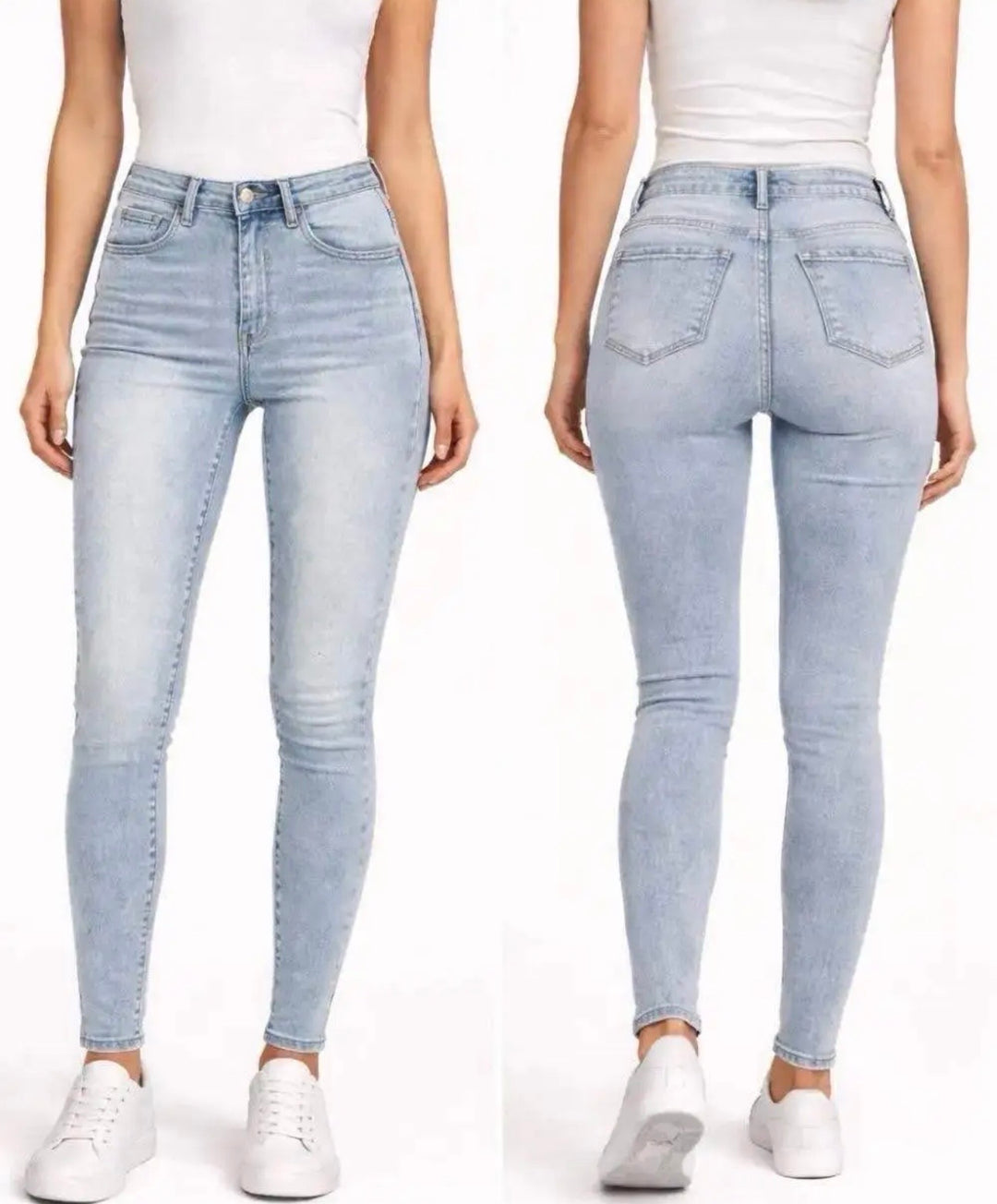 LIGHT BLUE SKINNY JEANS NESSA