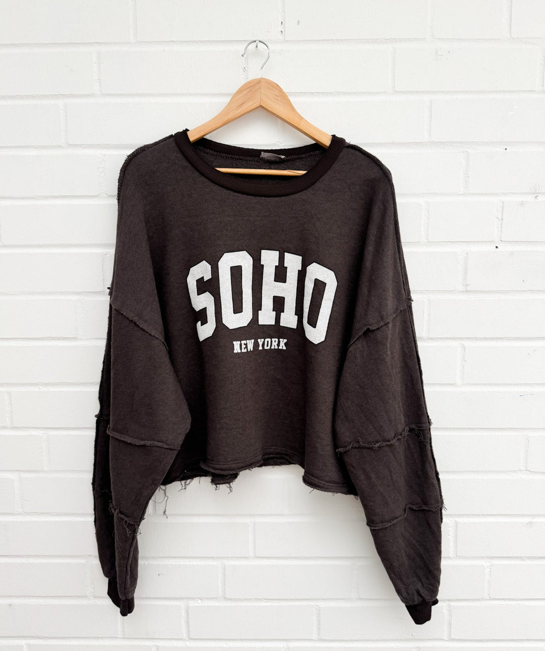 SOHO CROP SWEATSHIRT - versch. Farben