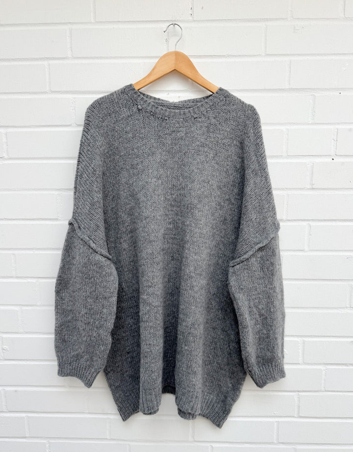 OVERSIZE LONGPULLOVER MAILO - Versch. Farben