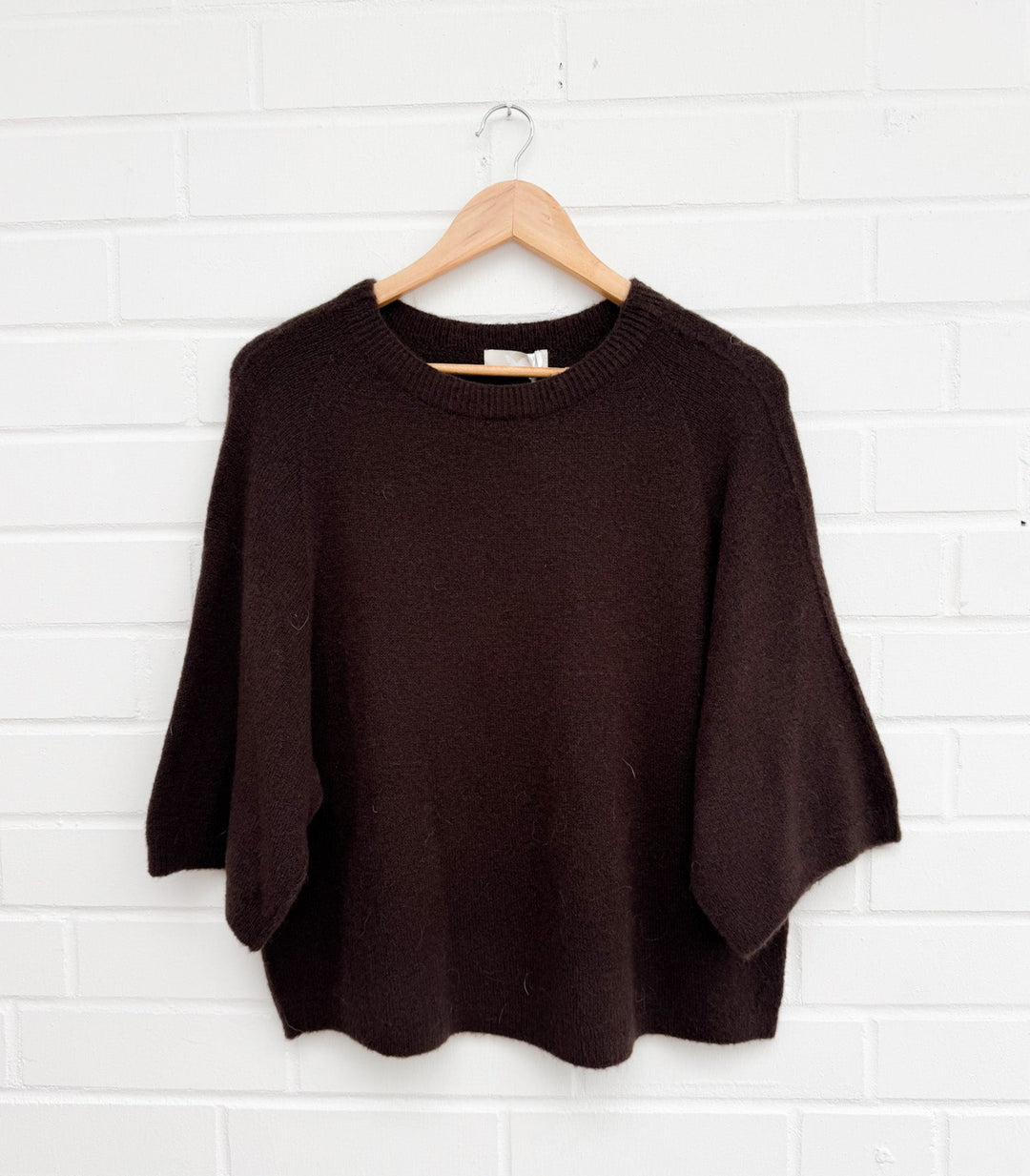 WEICHER KURZARM PULLOVER - versch. Farben