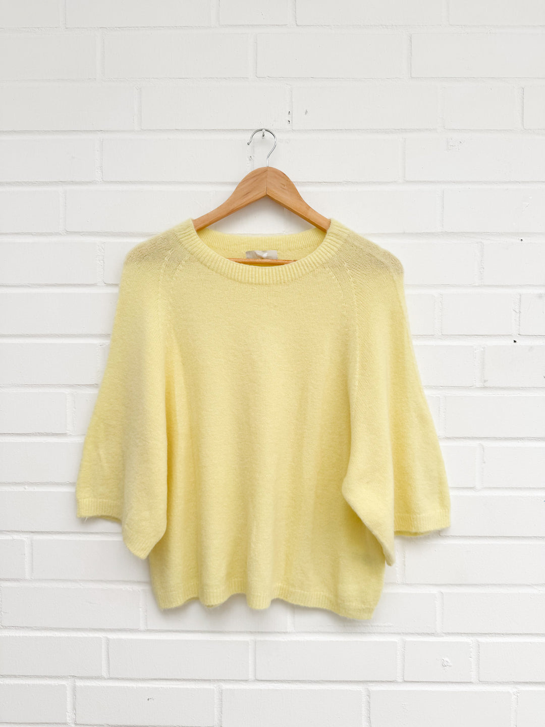 WEICHER KURZARM PULLOVER - versch. Farben