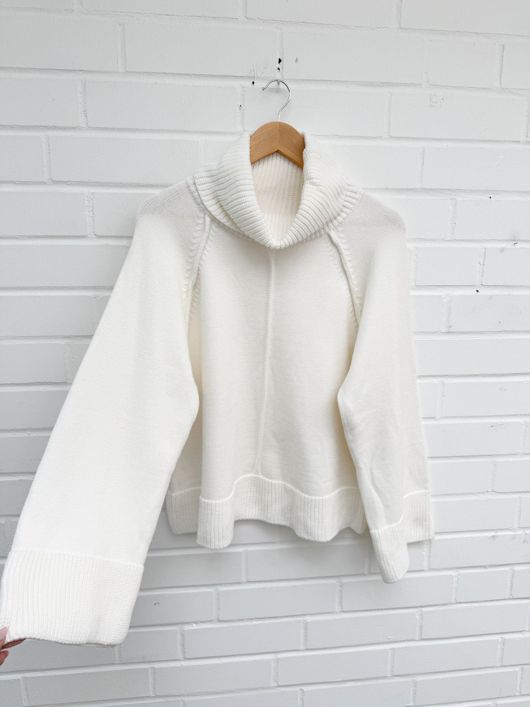 STRICKPULLOVER HEIDI mit Rollkragen - versch. Farben