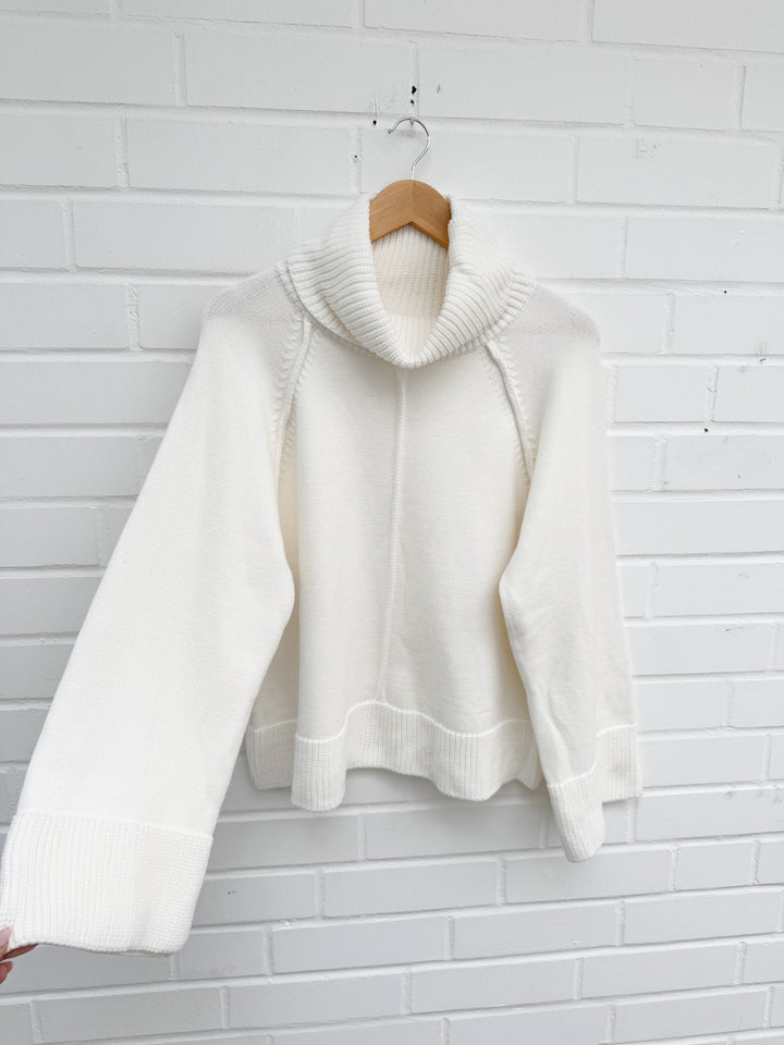 STRICKPULLOVER HEIDI mit Rollkragen - versch. Farben