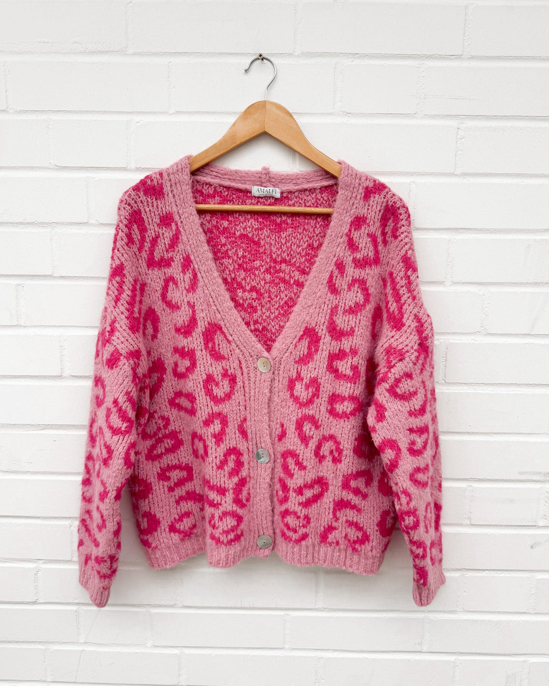 STRICKJACKE LOVLY LEO - pink