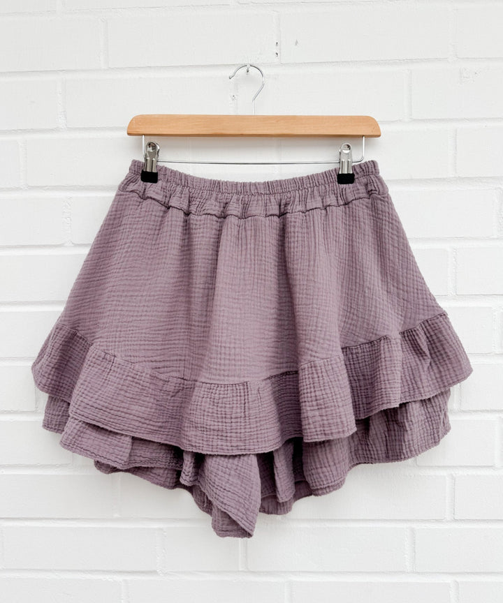 CURVY MUSSELIN HOSENROCK - versch. Farben