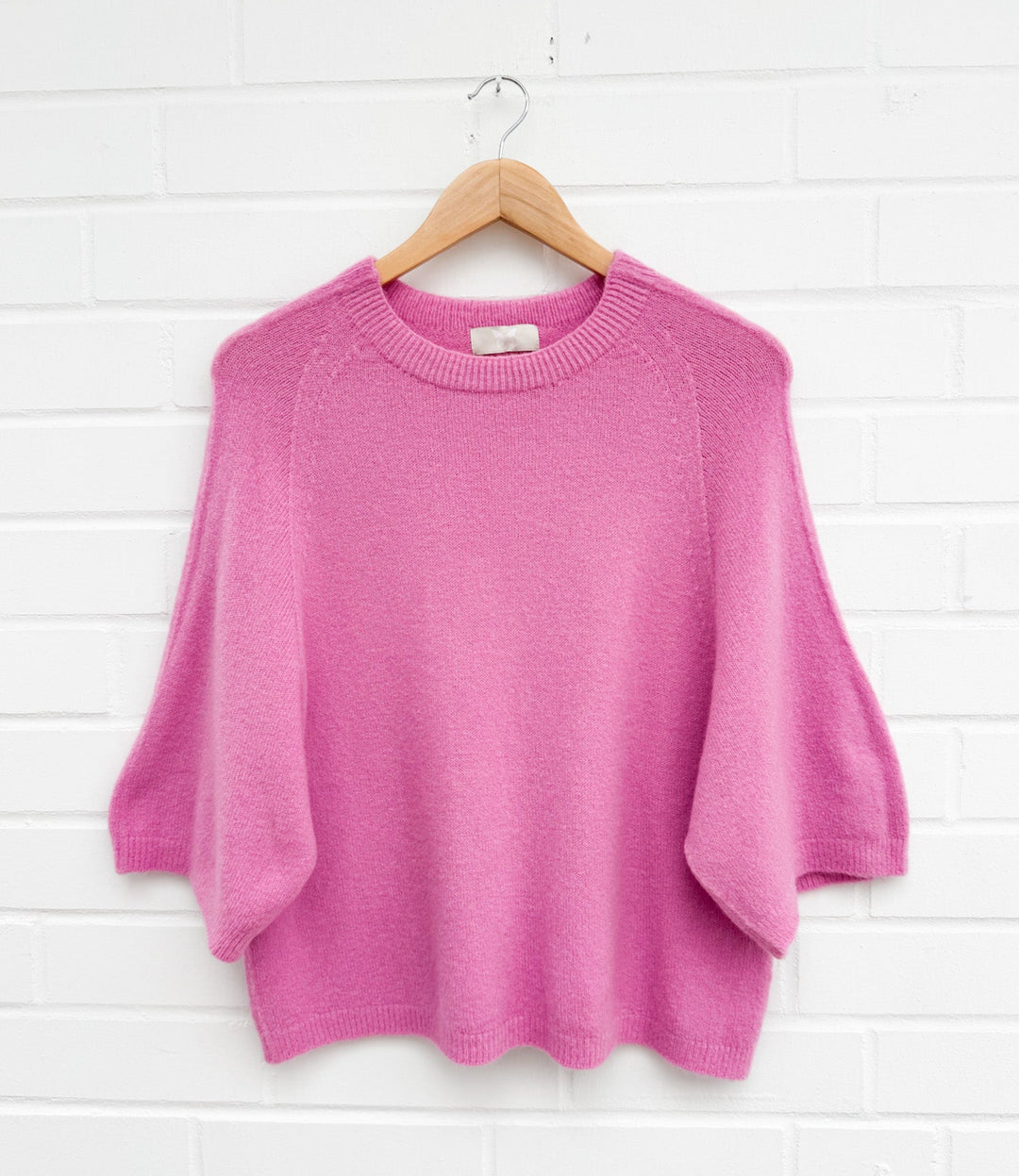 WEICHER KURZARM PULLOVER - versch. Farben