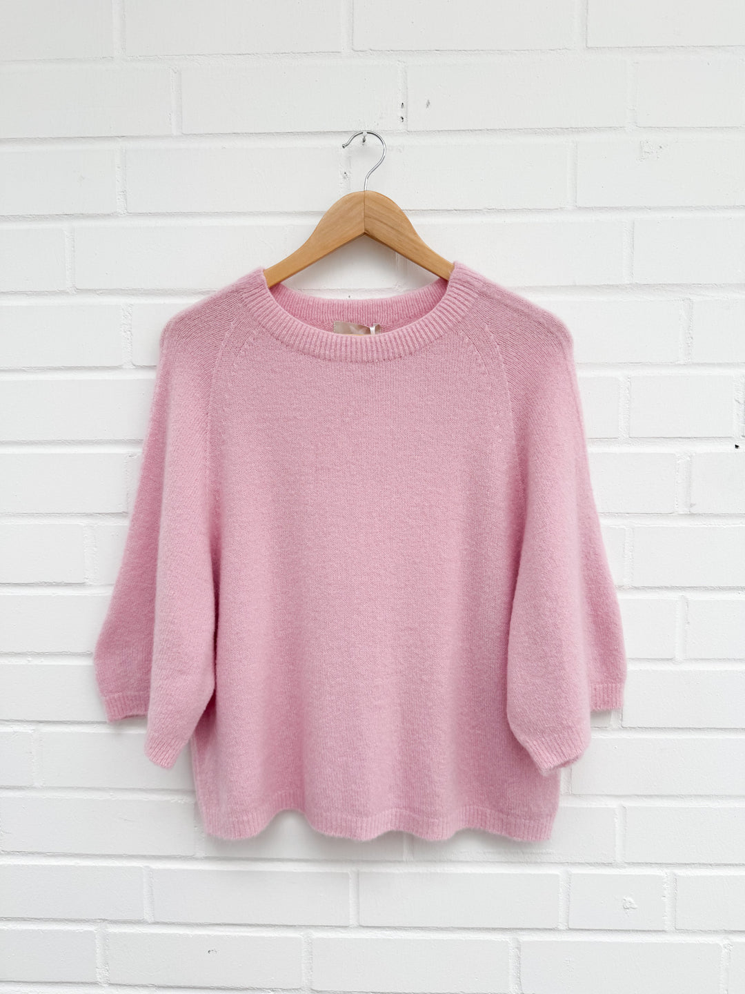 WEICHER KURZARM PULLOVER - versch. Farben