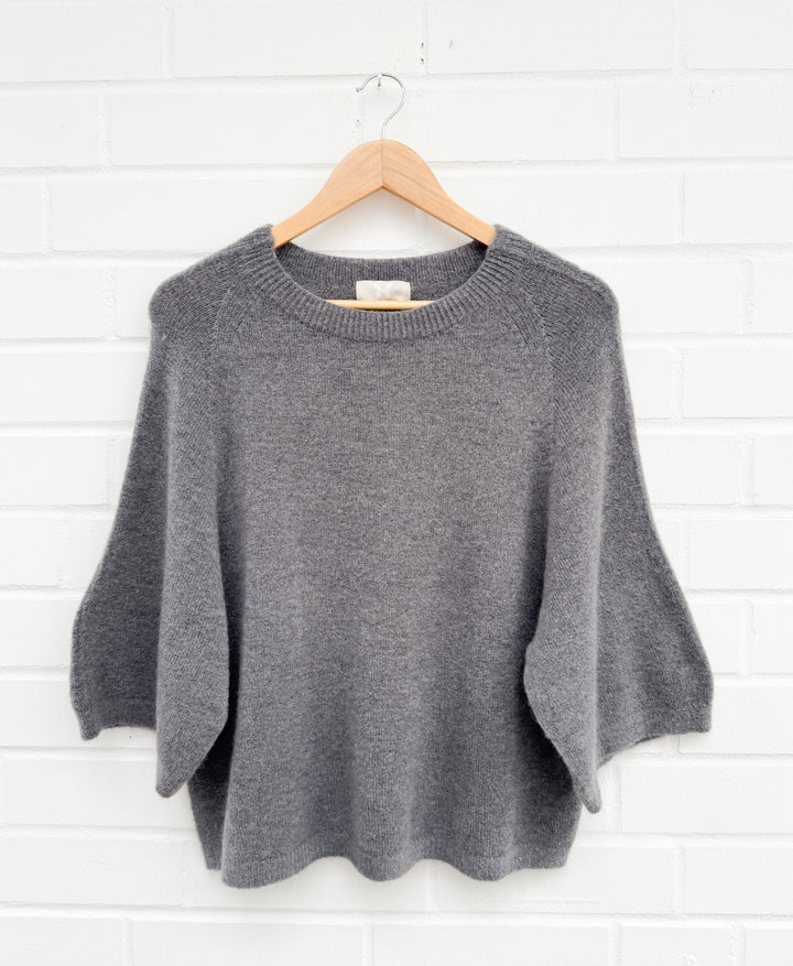 WEICHER KURZARM PULLOVER - versch. Farben