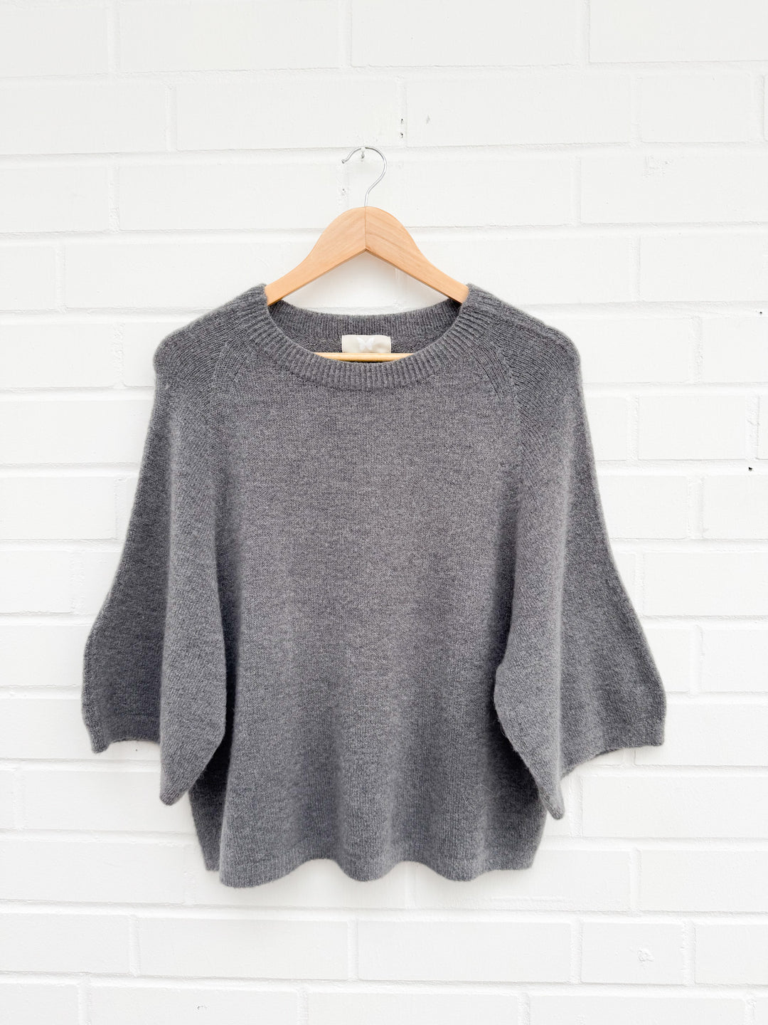 WEICHER KURZARM PULLOVER - versch. Farben