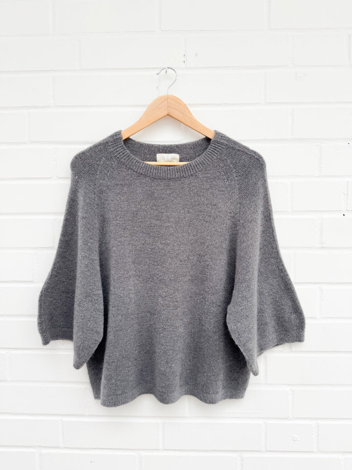 WEICHER KURZARM PULLOVER - versch. Farben