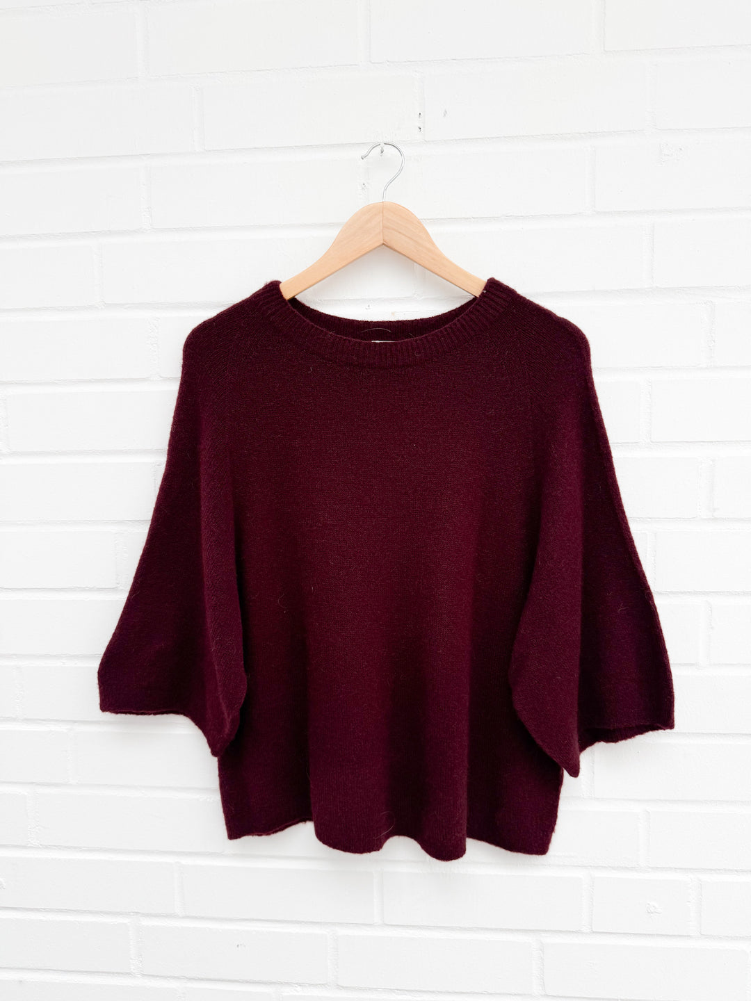 WEICHER KURZARM PULLOVER - versch. Farben