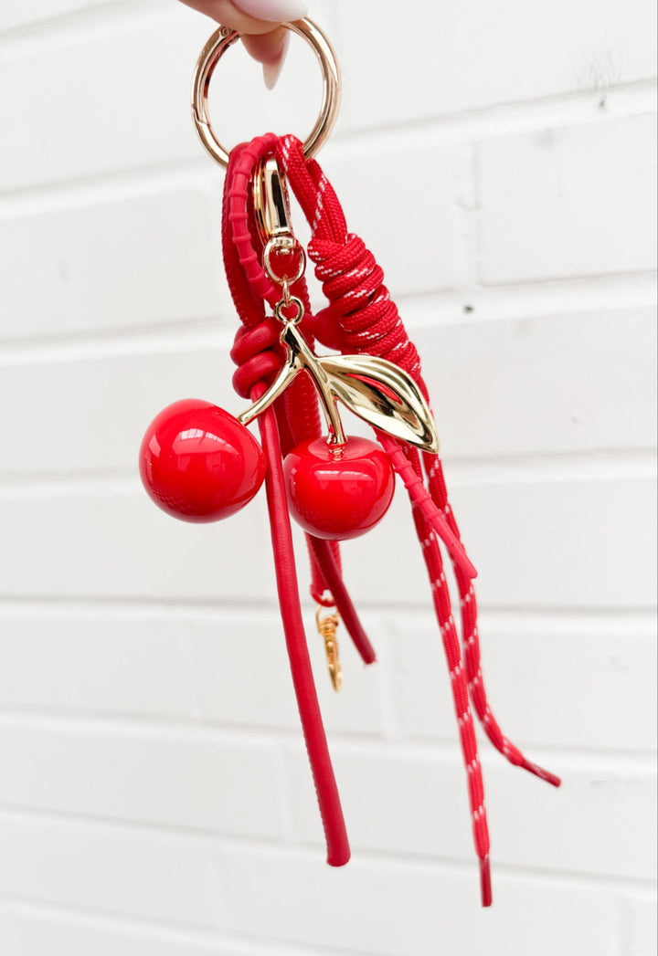 SCHLÜSSELANHÄNGER red Cherry