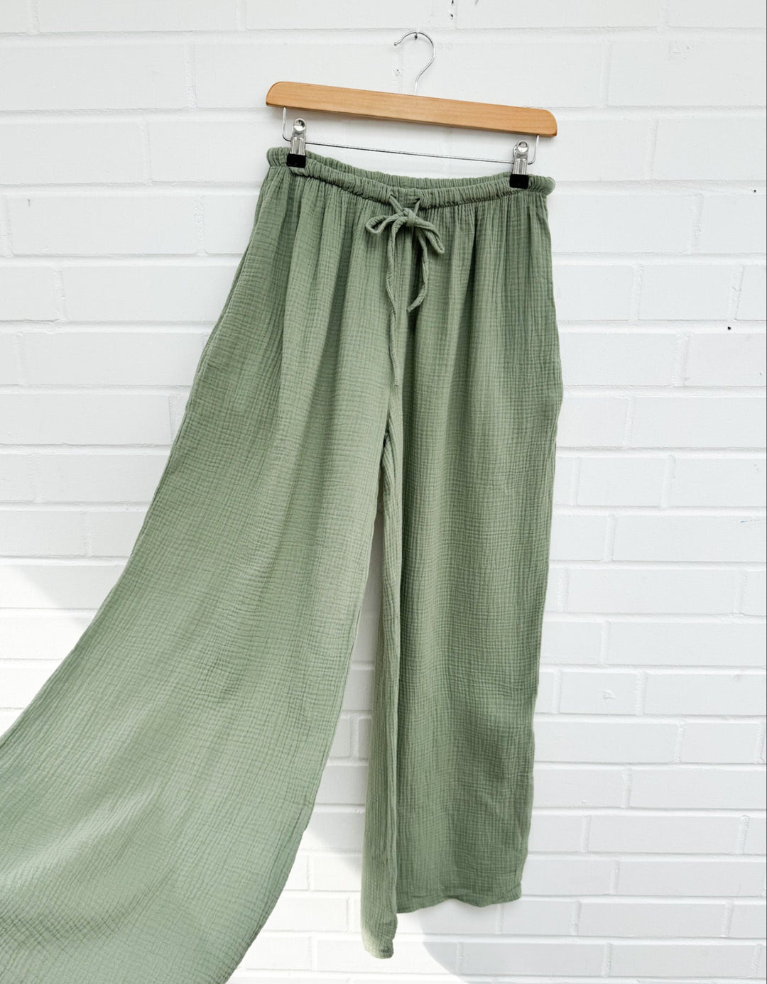 CURVY MUSSELIN HOSE - versch. Farben