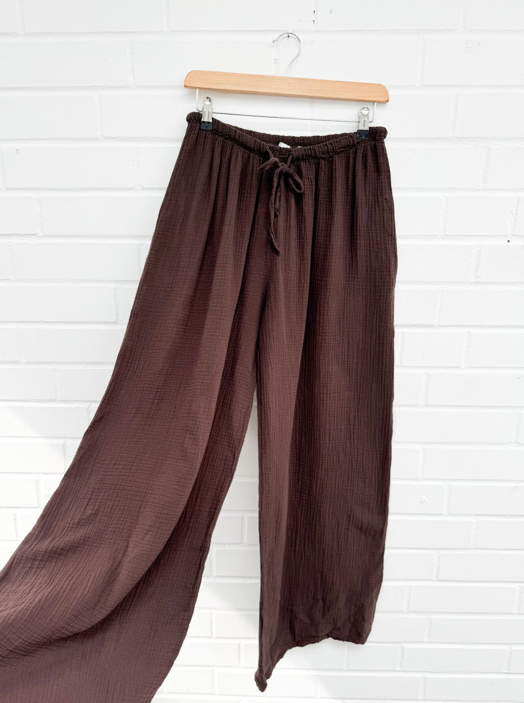 CURVY MUSSELIN HOSE - versch. Farben