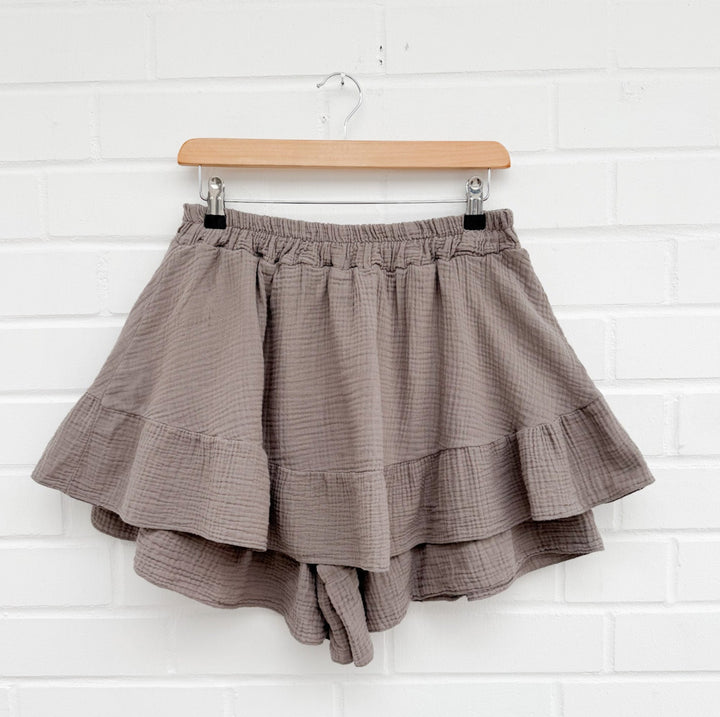CURVY MUSSELIN HOSENROCK - versch. Farben