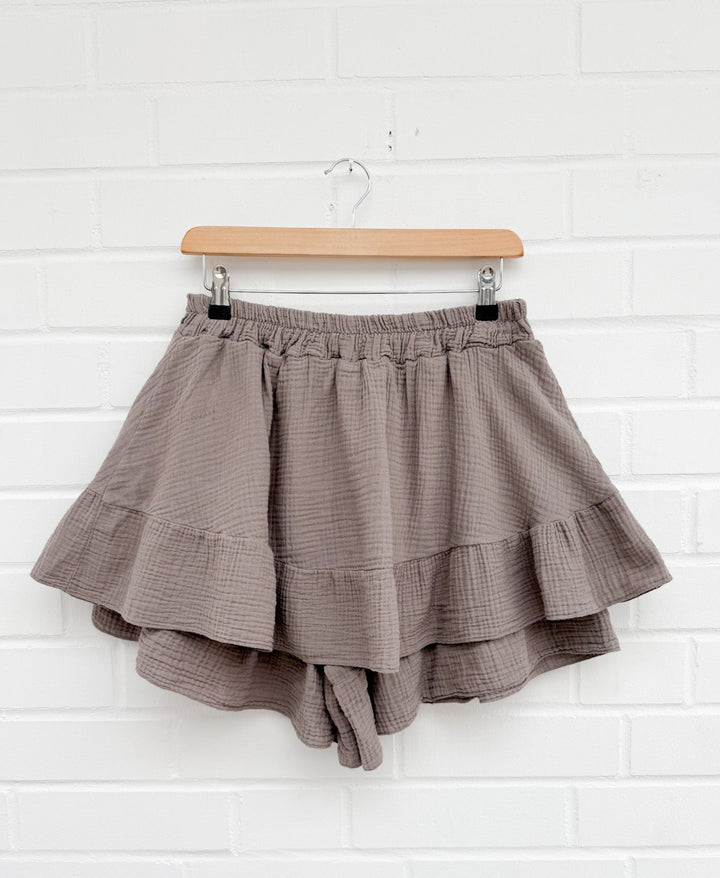 CURVY MUSSELIN HOSENROCK - versch. Farben
