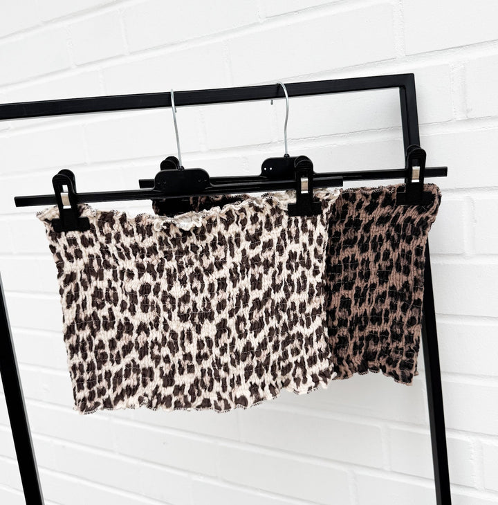 LEO CREPE BANDEAU TOP - versch. Farben