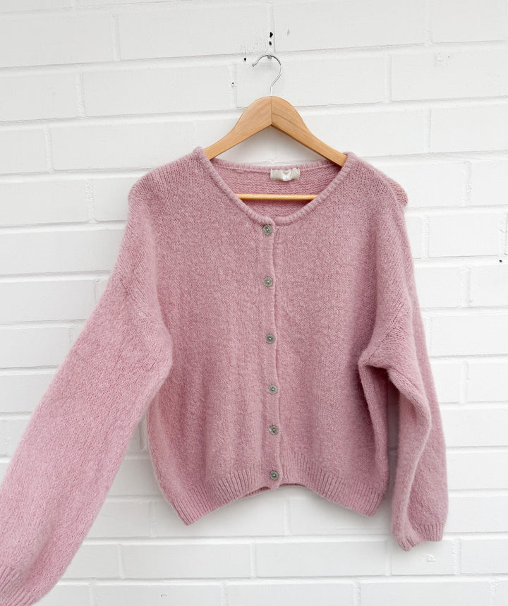 BASIC ALPAKA STRICKJACKE - versch. Farben