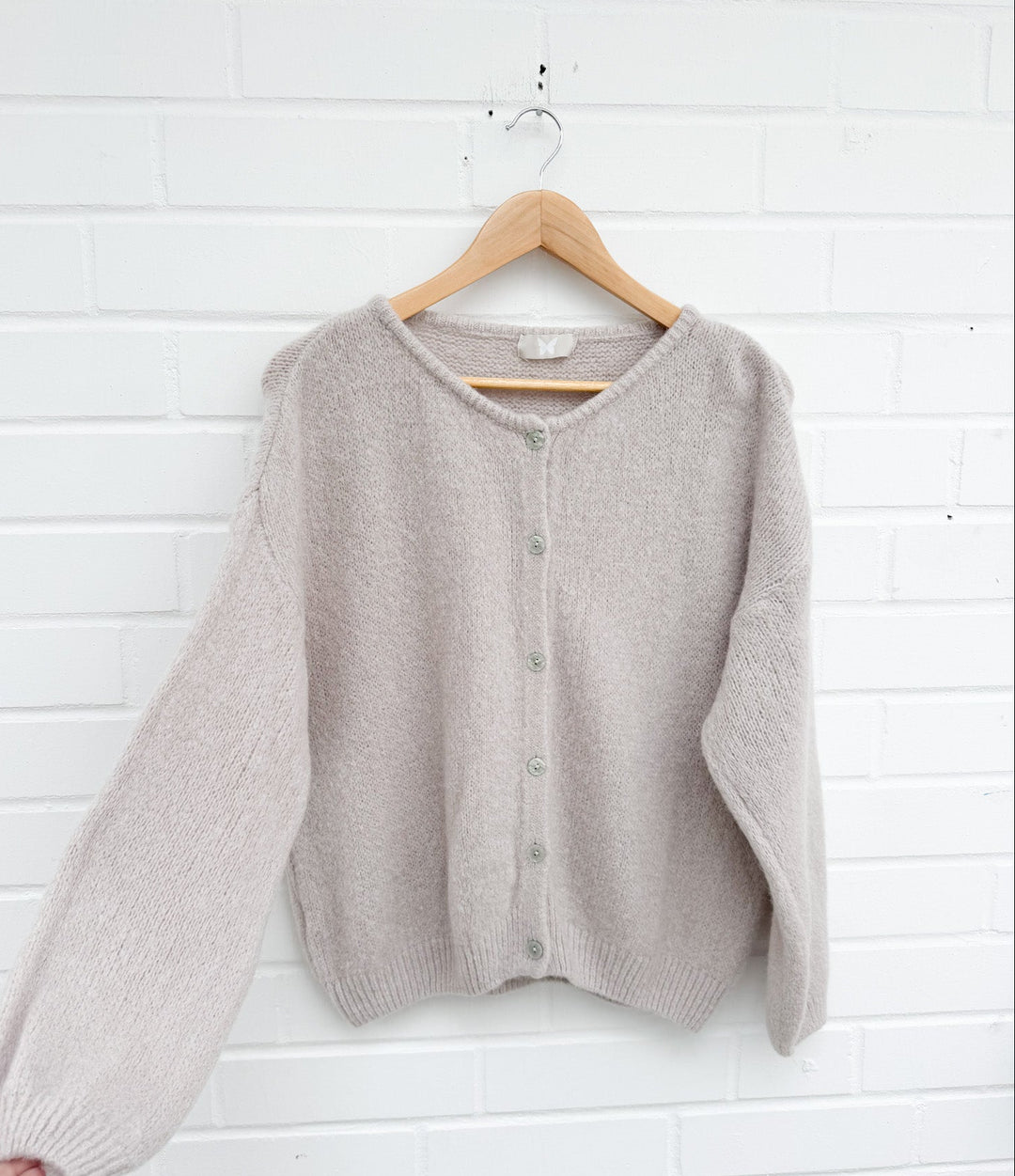 BASIC ALPAKA STRICKJACKE - versch. Farben