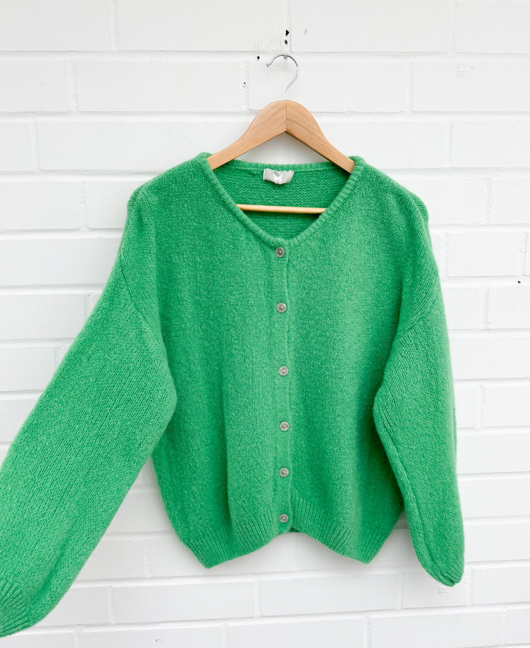 BASIC ALPAKA STRICKJACKE - versch. Farben