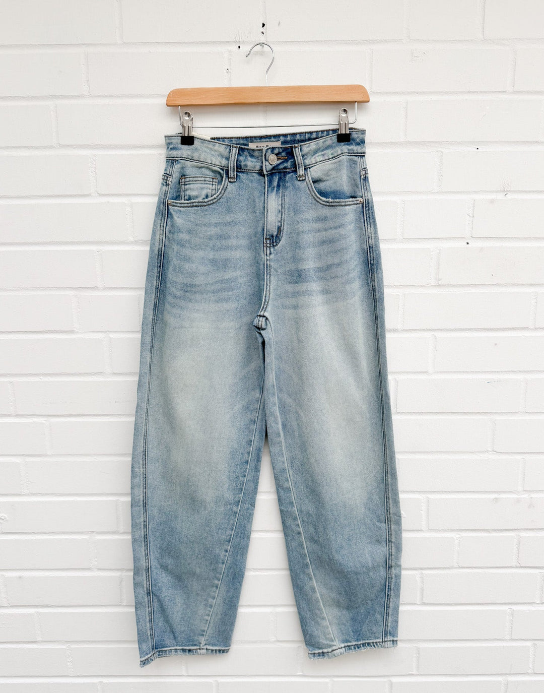 BLUE BOYFRIEND JEANS