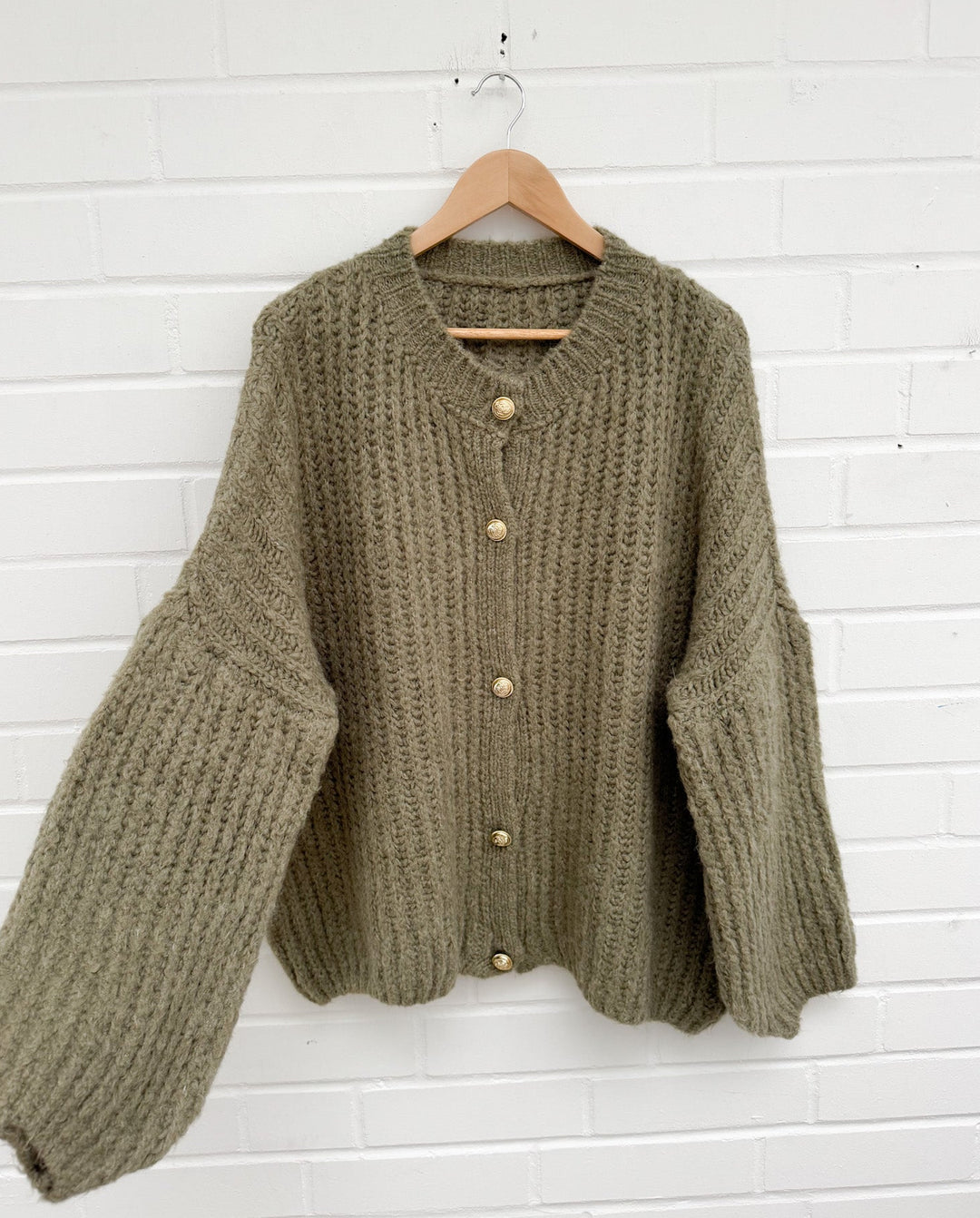 OVERSIZE STRICKJACKE ELISA - versch. Farben