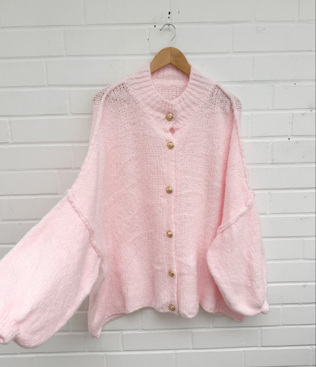 LANGE OVERSIZE STRICKJACKE MAIRA - versch. Farben