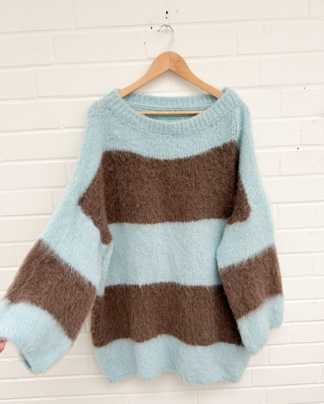 COZY STRIPE LONGPULLOVER - versch. Farben