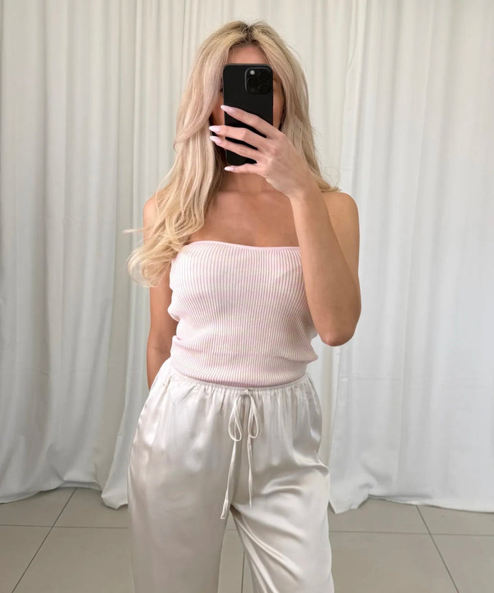 OFF SHOULDER STRIPE TOP - Versch. Farben