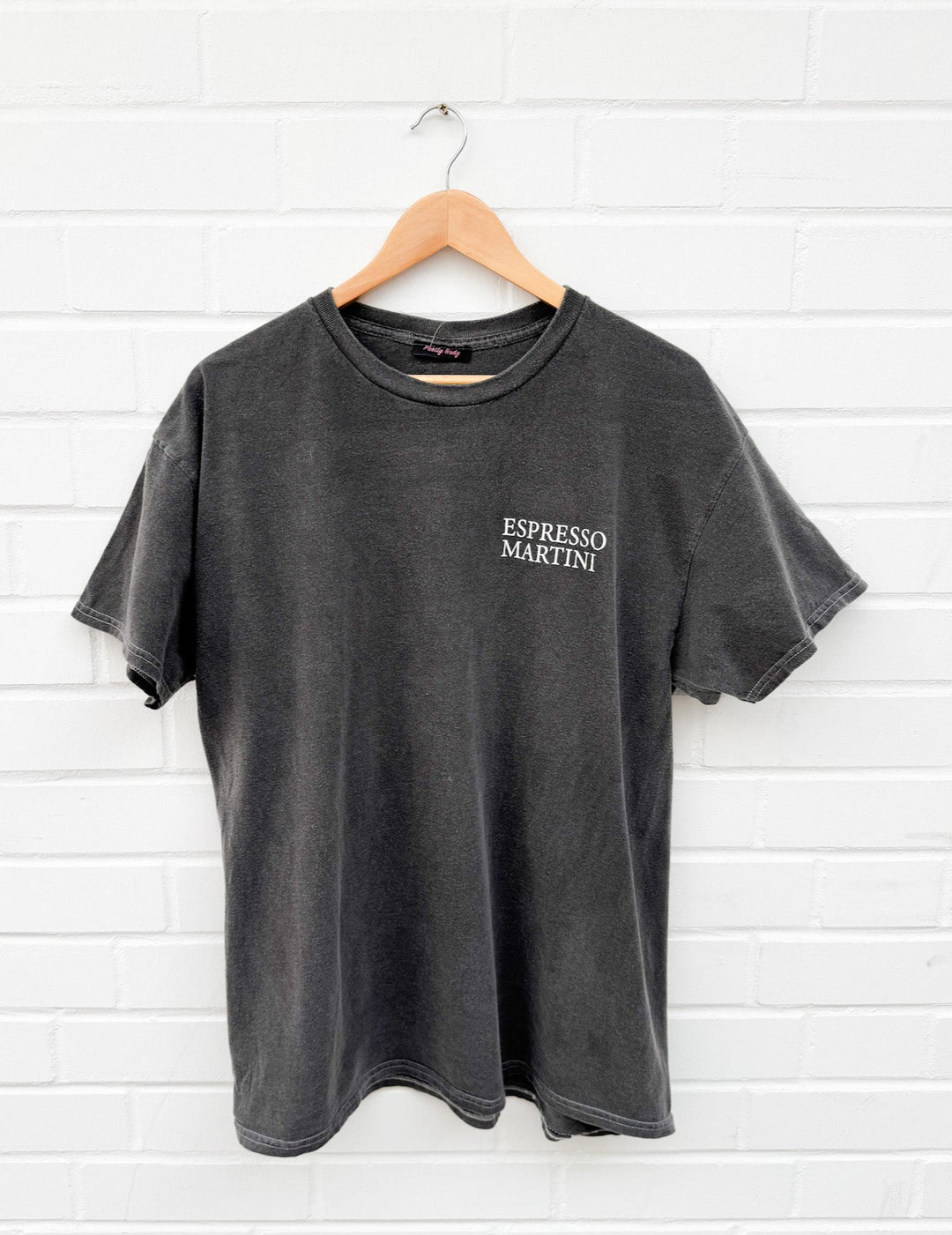 OVERSIZE T-SHIRT ESPRESSO MARTINI - grau