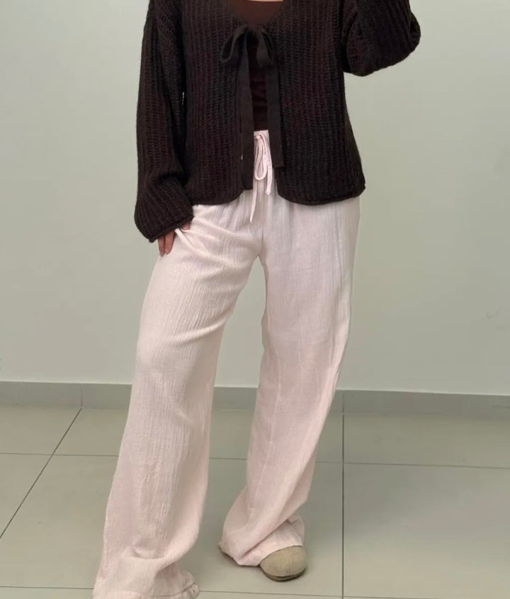 MUSSELINHOSE SALO VER. FARBEN