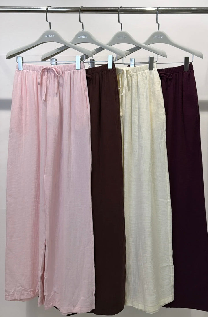 MUSSELINHOSE SALO VER. FARBEN