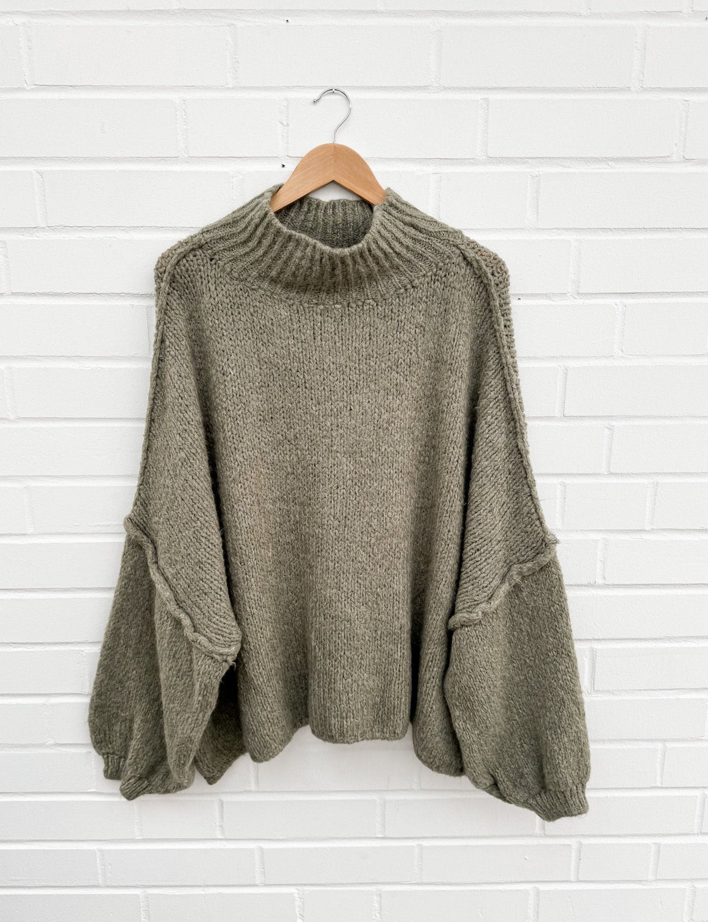 OVERSIZE STRICKPULLOVER MAIRA - versch. Farben