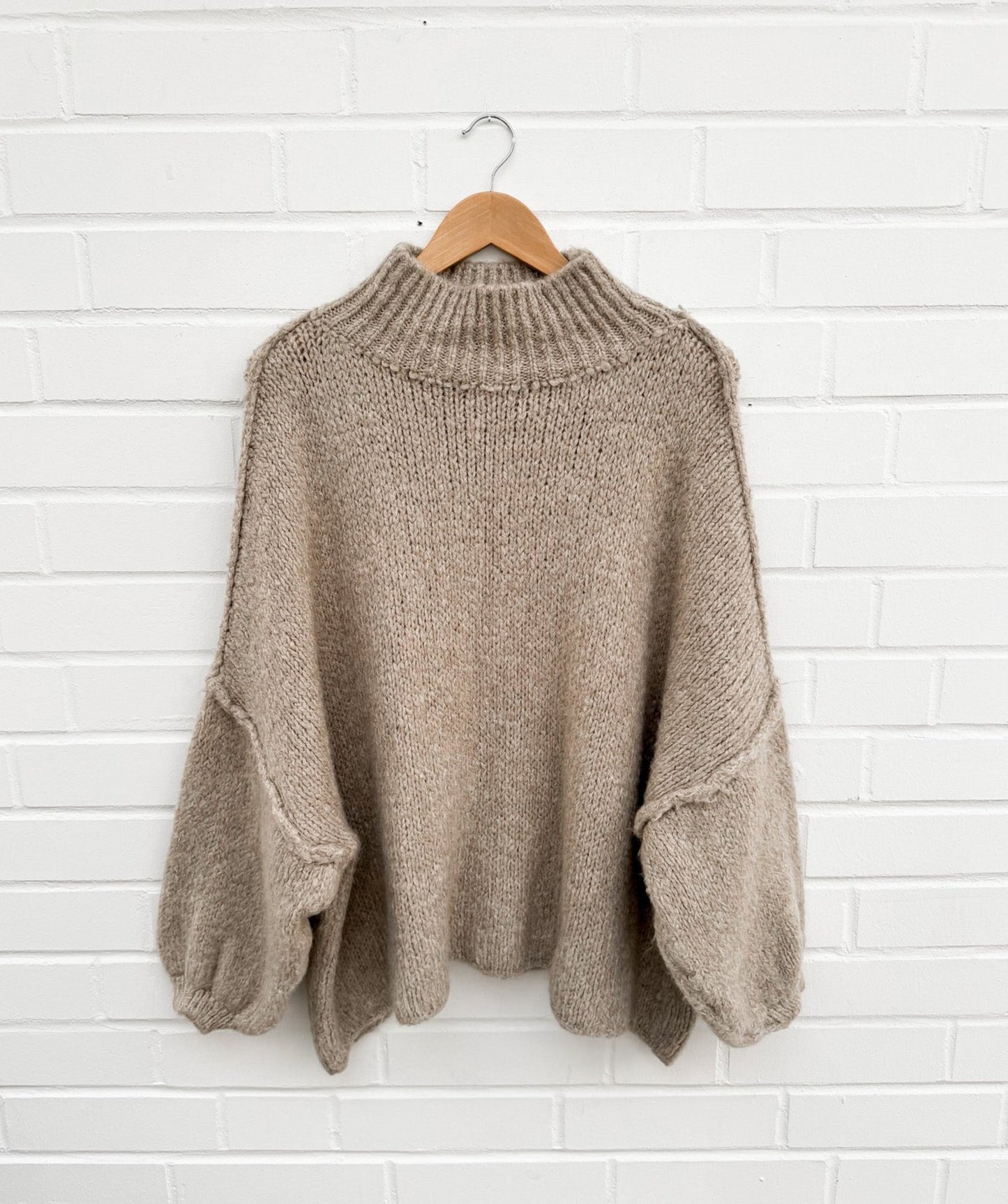 OVERSIZE STRICKPULLOVER MAIRA - versch. Farben