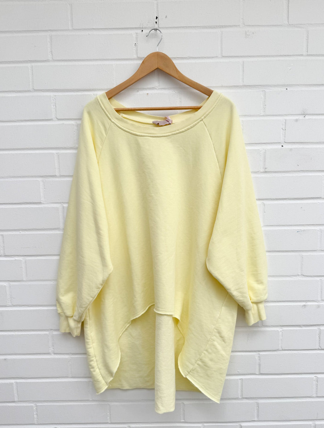 OVERSIZE LONG SWEATSHIRT - versch. Farben