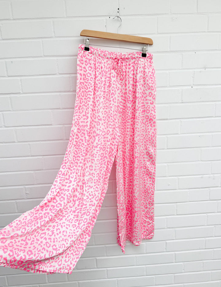 LEO SATINOPTIK SOMMERHOSE - versch. Farben