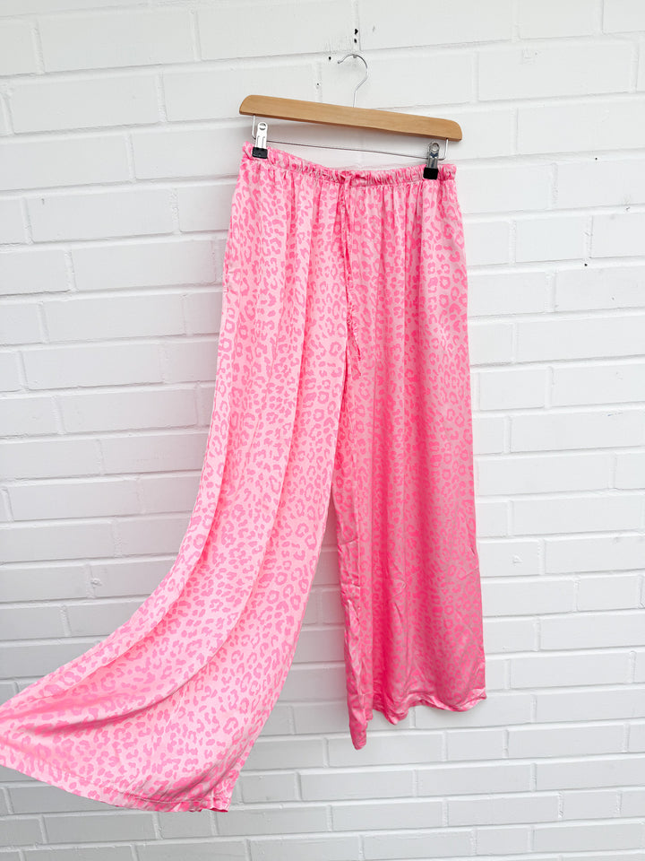 LEO SATINOPTIK SOMMERHOSE - versch. Farben