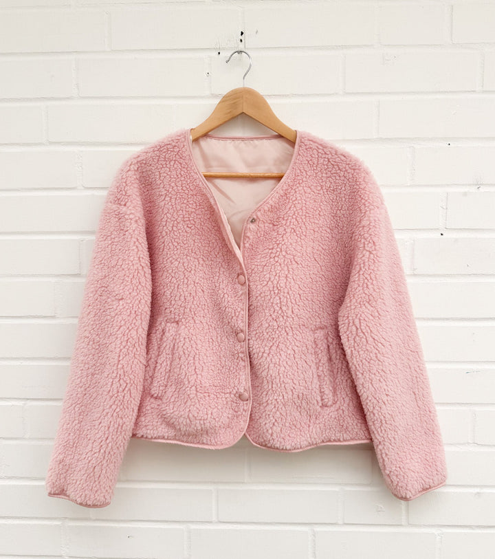 TEDDY JACKE GOOD VIBES - rosa