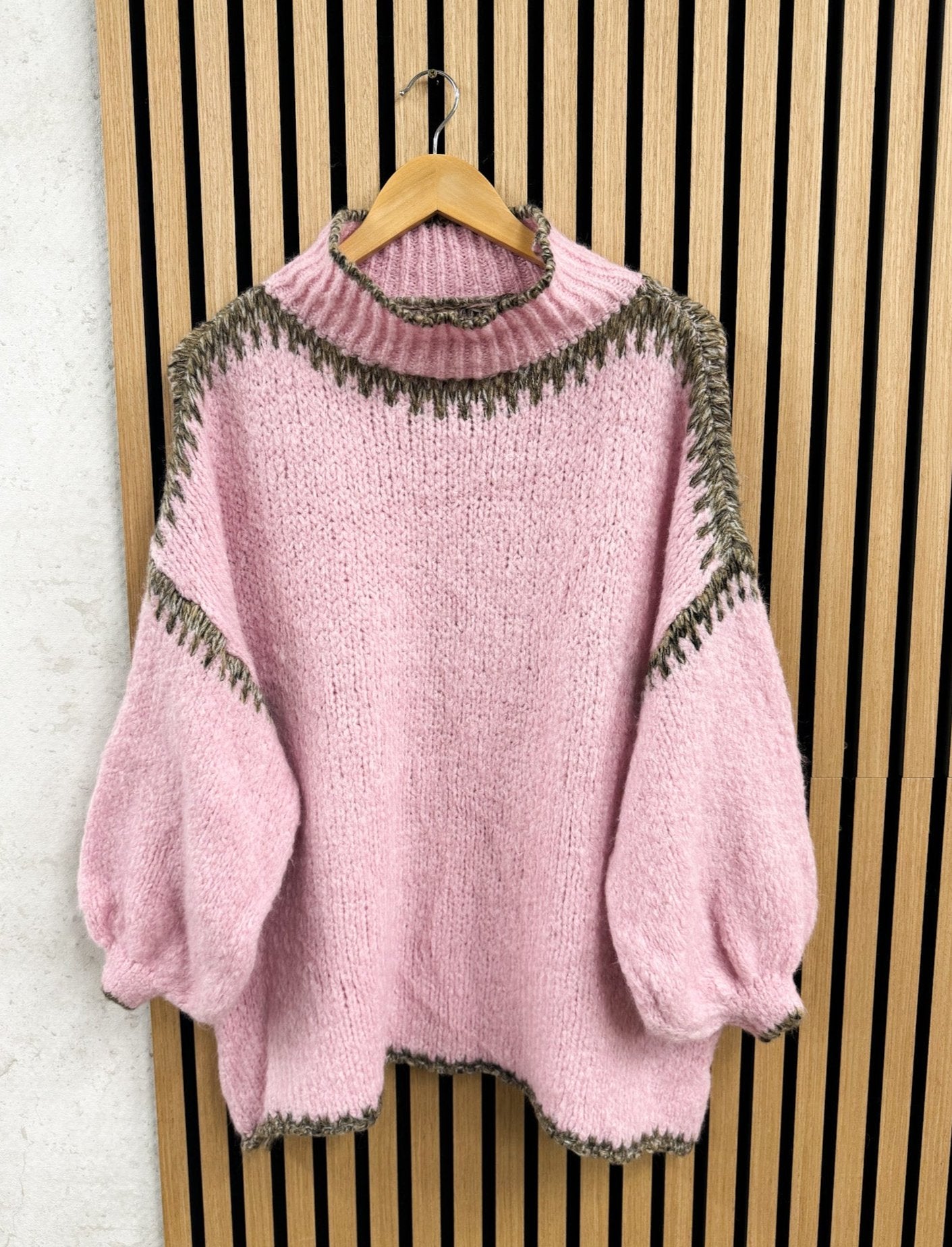 STRICKPULLOVER LOVLEY ROSA