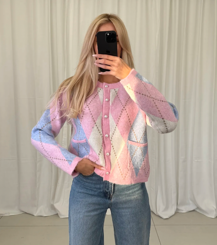 STRICKJACKE CAROLIN - versch. Farben