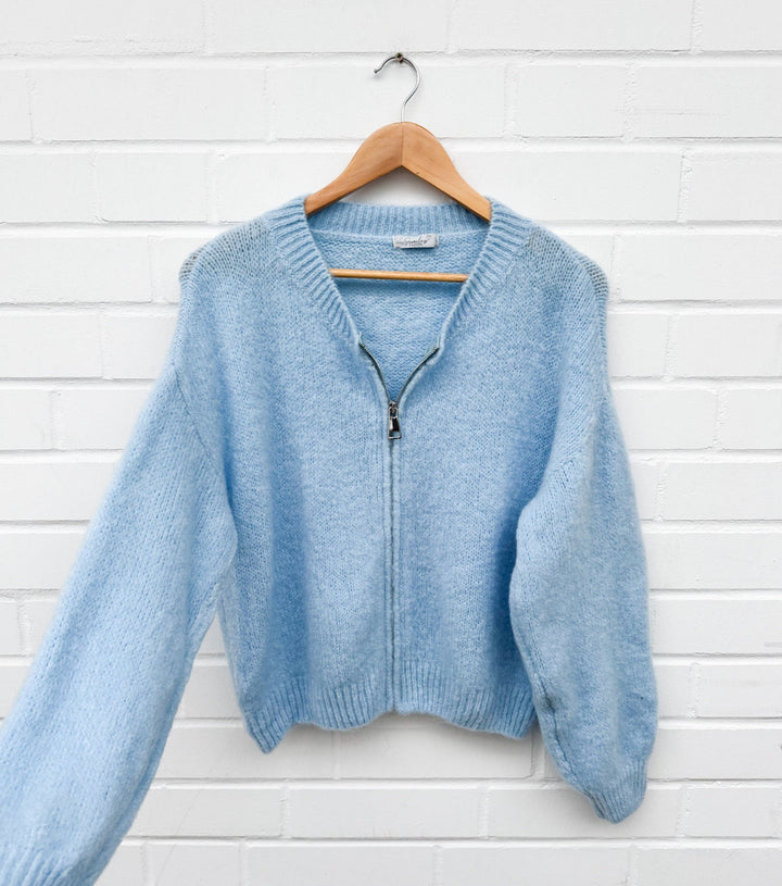 STRICKJACKE mit Reißverschluss