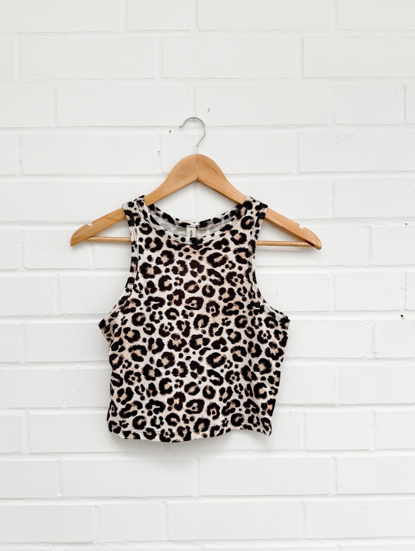 LEOPARDEN CROP TOP