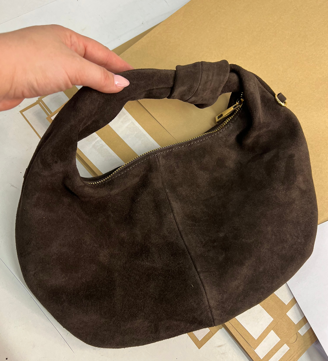 MINI BAG mit Knoten - versch. Farben