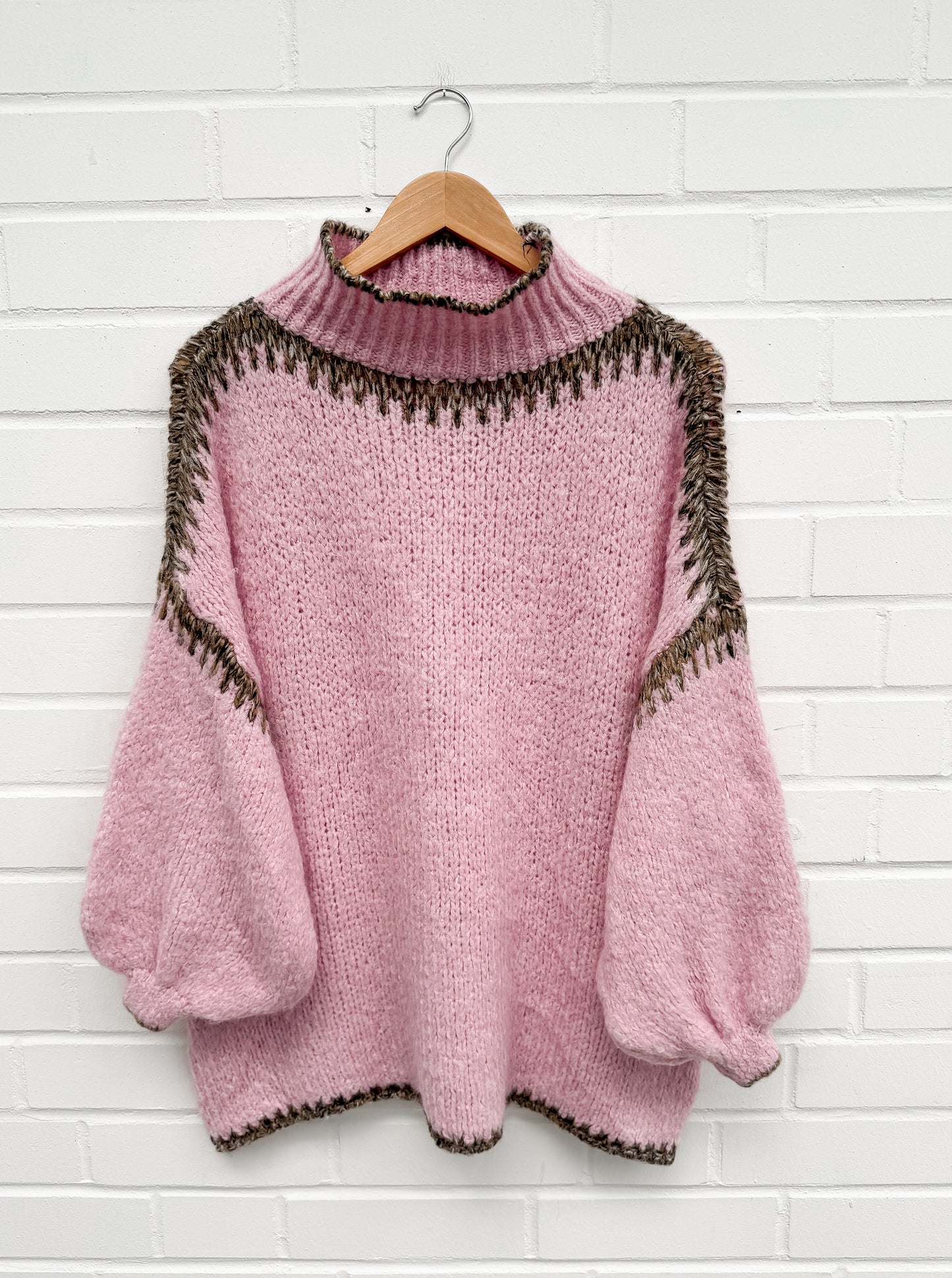 STRICKPULLOVER LOVLEY ROSA