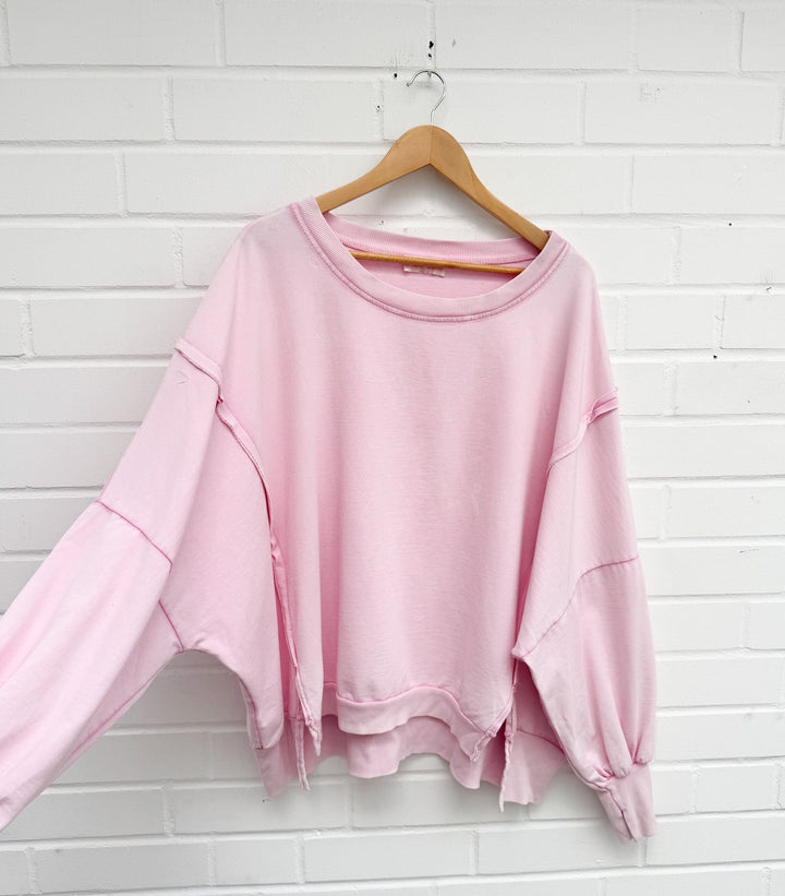LEICHTES OVERSIZE SWEATSHIRT MARLA - versch. Farben